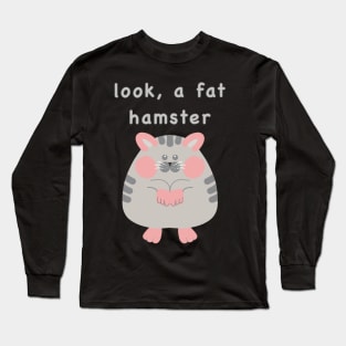 Cute Fat Hamster Long Sleeve T-Shirt